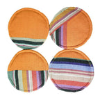 Circular Woven Guatemalan Coasters by Upavim Crafts