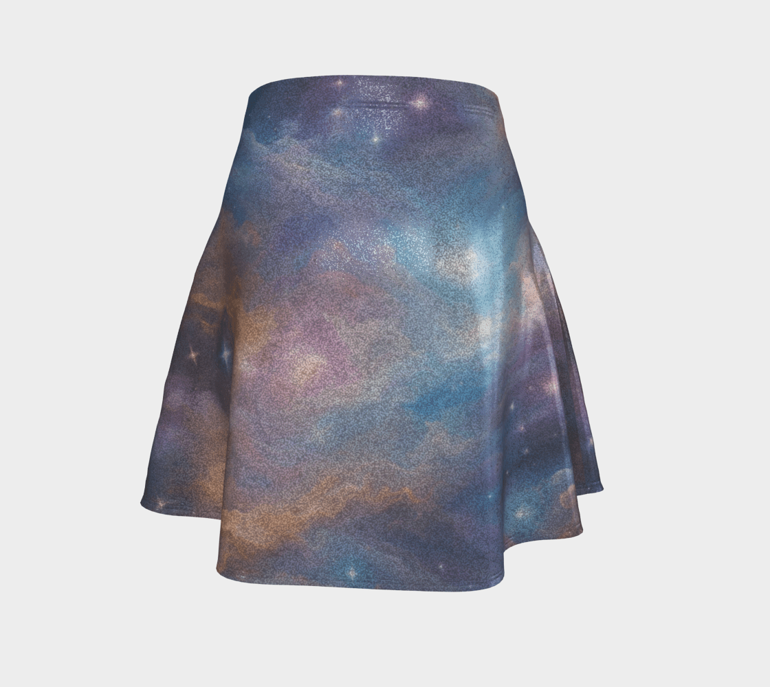 Galaxy glitter skirt