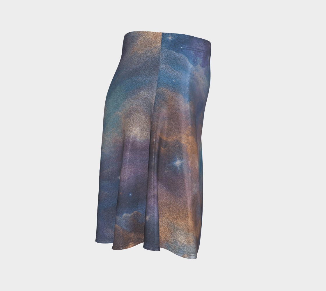 Galaxy glitter skirt