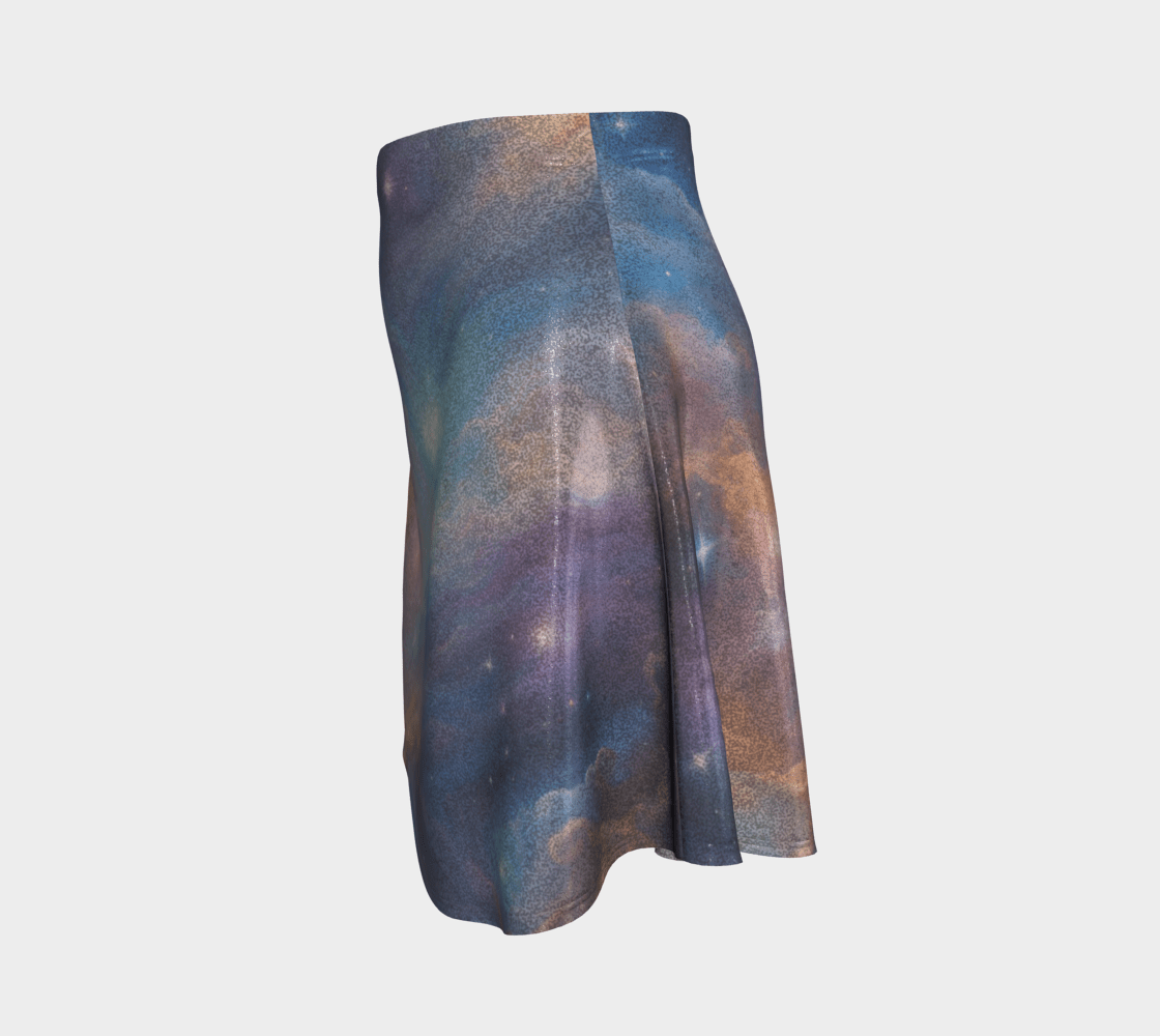 Galaxy glitter skirt