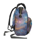 Galaxy Space and Stars diaper bag by Printify