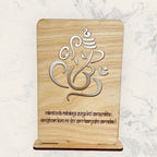 Ganesha Desk Sign La Vie Bien Ganesha Desk Sign