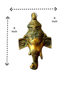 Ganesha Head Idol Mandir items La Vie Bien Ganesha Head Idol
