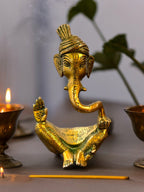 Ganesha Idol with Pagdi Idols & Statues La Vie Bien Ganesha Idol with Pagdi