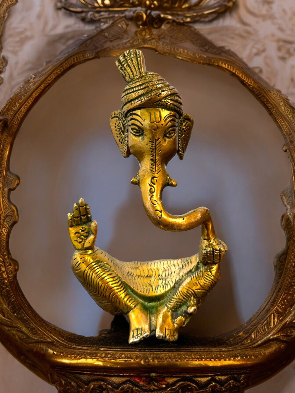 Ganesha Idol with Pagdi Idols & Statues La Vie Bien Ganesha Idol with Pagdi