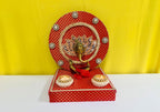 Ganpati Singhasan with Backdrop - Reusable Decoration for Ganesha Chaturthi/Ganpati Festival La Vie Bien Ganpati Singhasan with Backdrop - Reusable Decoration for Ganesha Chaturthi/Ganpati Festival