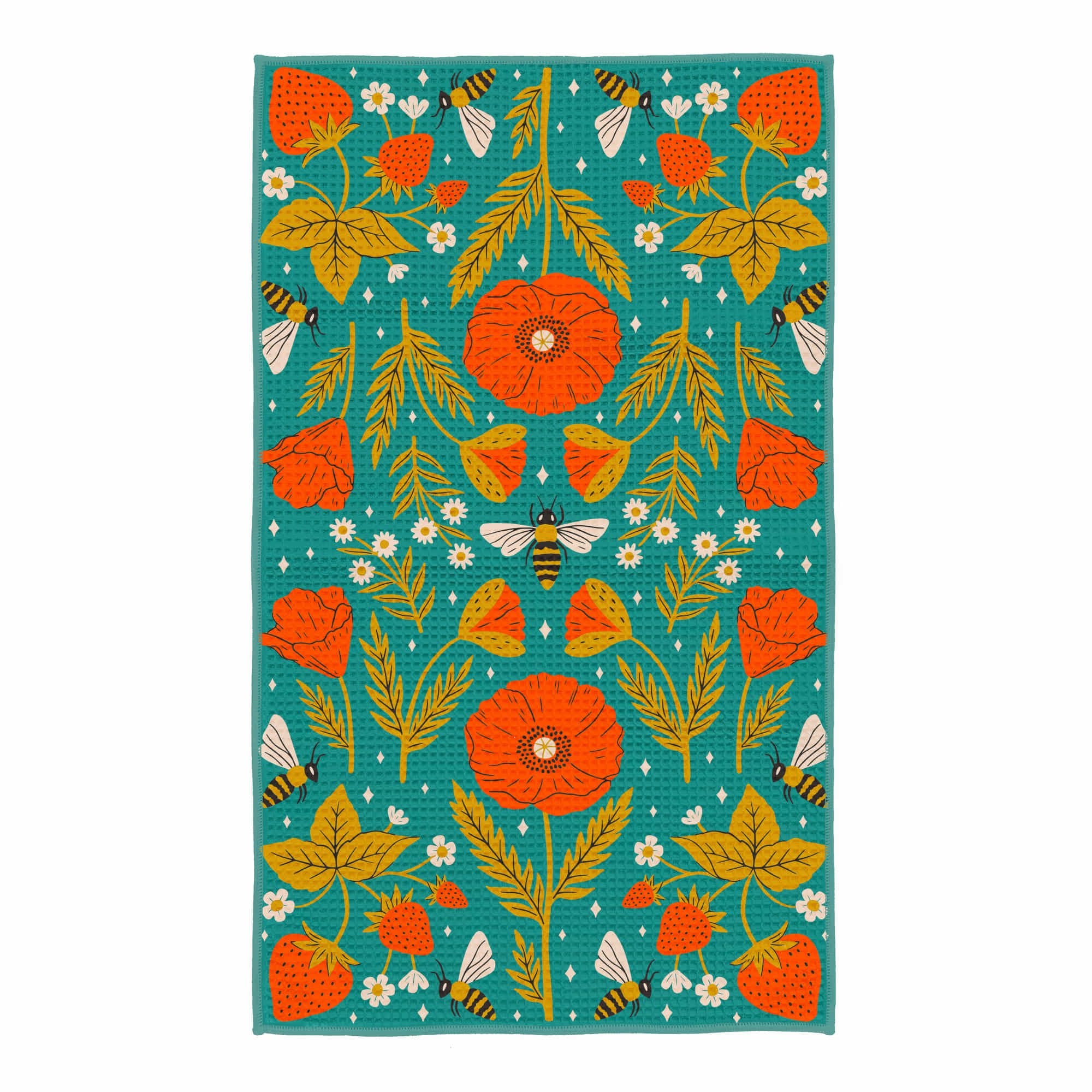 Garden Buzz Kitchen & Tea Towel Kitchen Towels La Vie Bien Garden Buzz Kitchen & Tea Towel