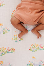 Garden Goose Crib Sheet Crib Sheets La Vie Bien Garden Goose Crib Sheet