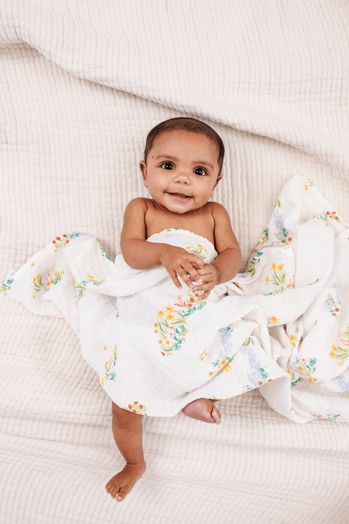 Garden Goose Swaddle Swaddles La Vie Bien Garden Goose Swaddle