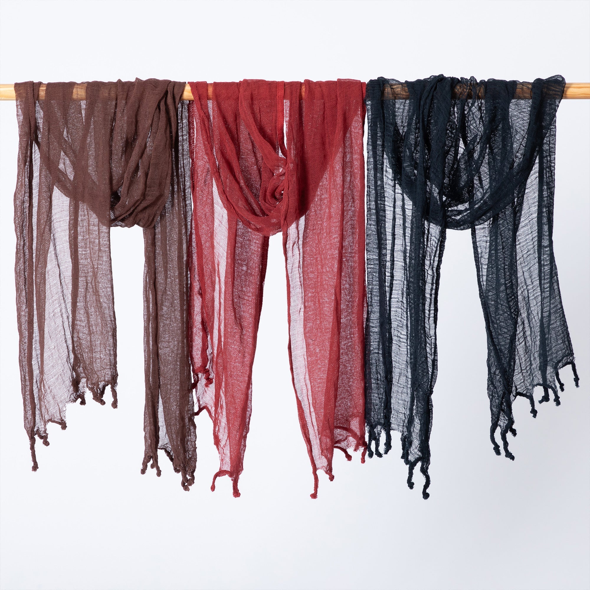 Gauzy Guatemalan Scarf Scarves & Bandanas La Vie Bien Gauzy Guatemalan Scarf