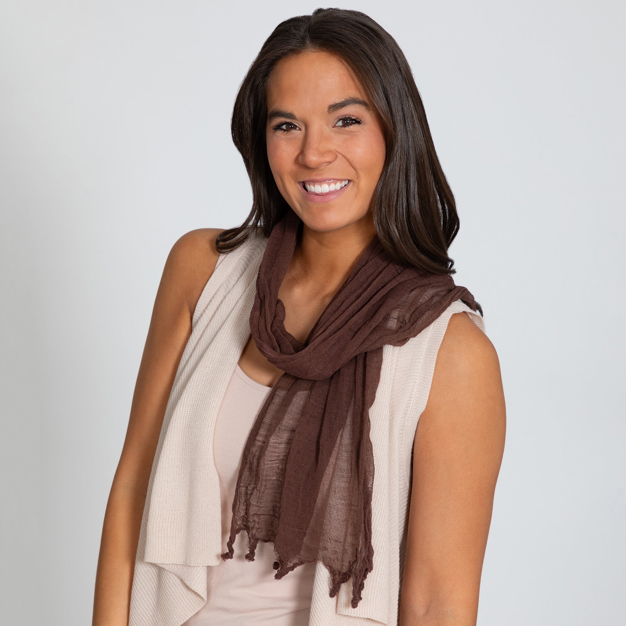 Gauzy Guatemalan Scarf Scarves & Bandanas La Vie Bien Gauzy Guatemalan Scarf