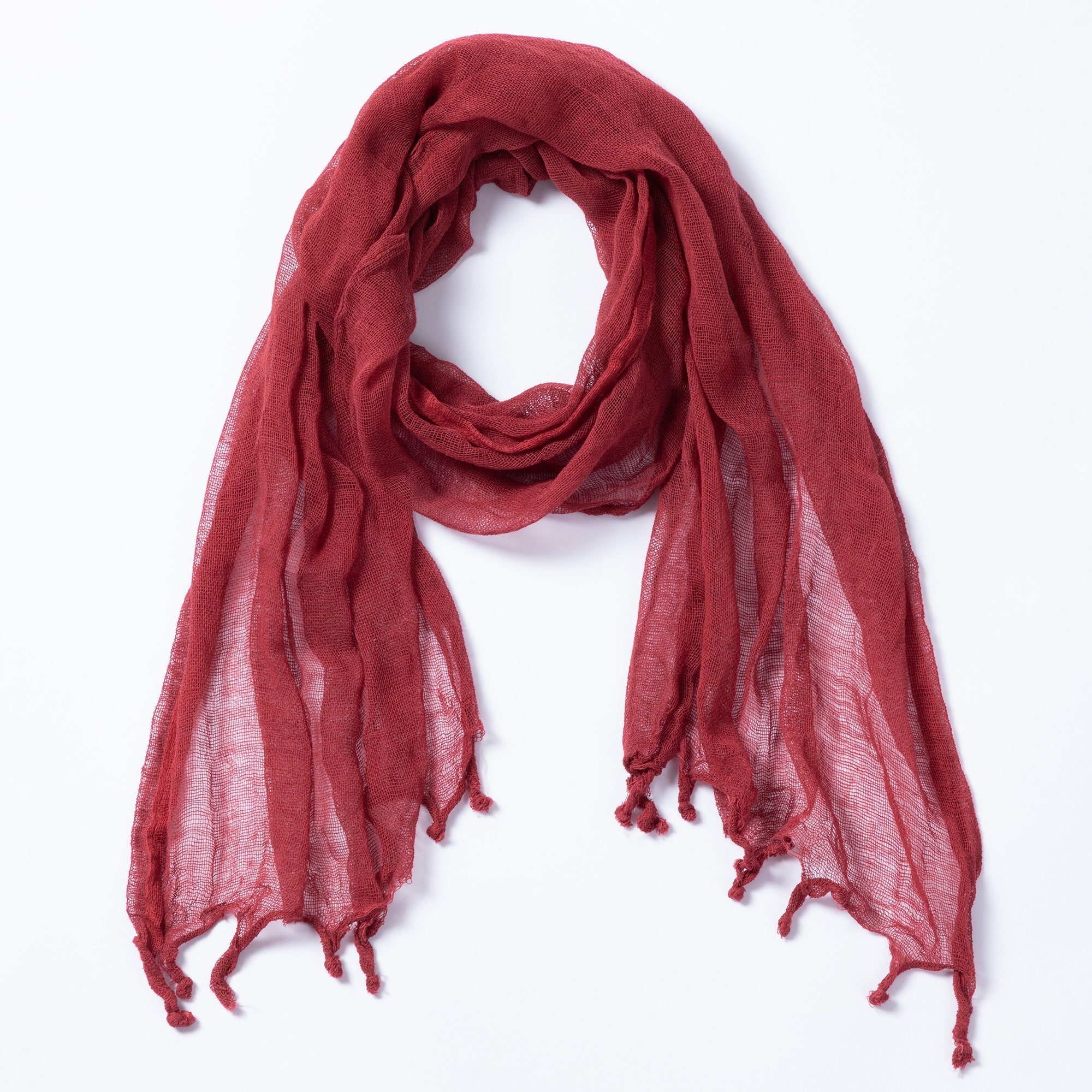 Gauzy Guatemalan Scarf Scarves & Bandanas La Vie Bien Gauzy Guatemalan Scarf