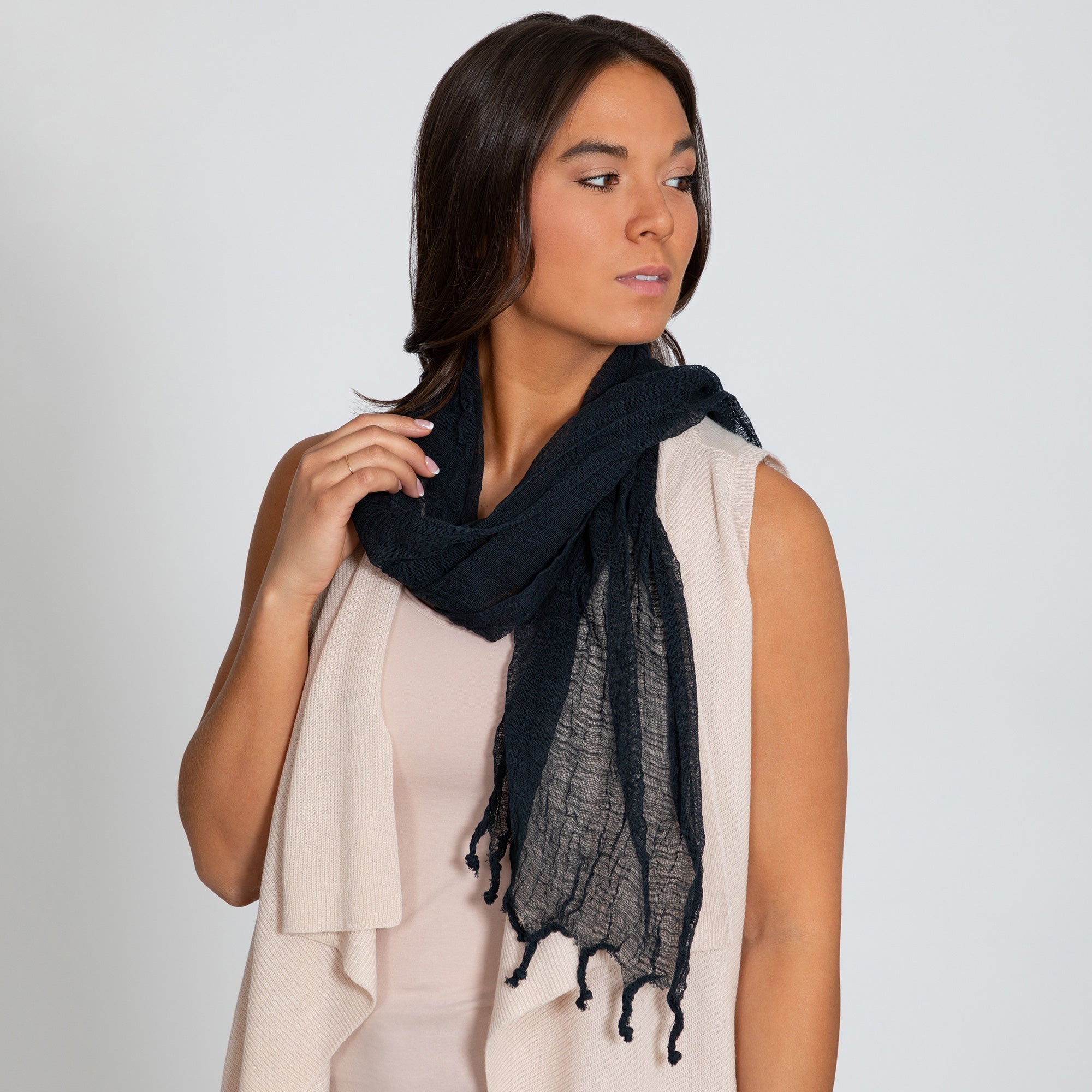 Gauzy Guatemalan Scarf Scarves & Bandanas La Vie Bien Gauzy Guatemalan Scarf