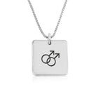 Gay Pride Necklace La Vie Bien Gay Pride Necklace