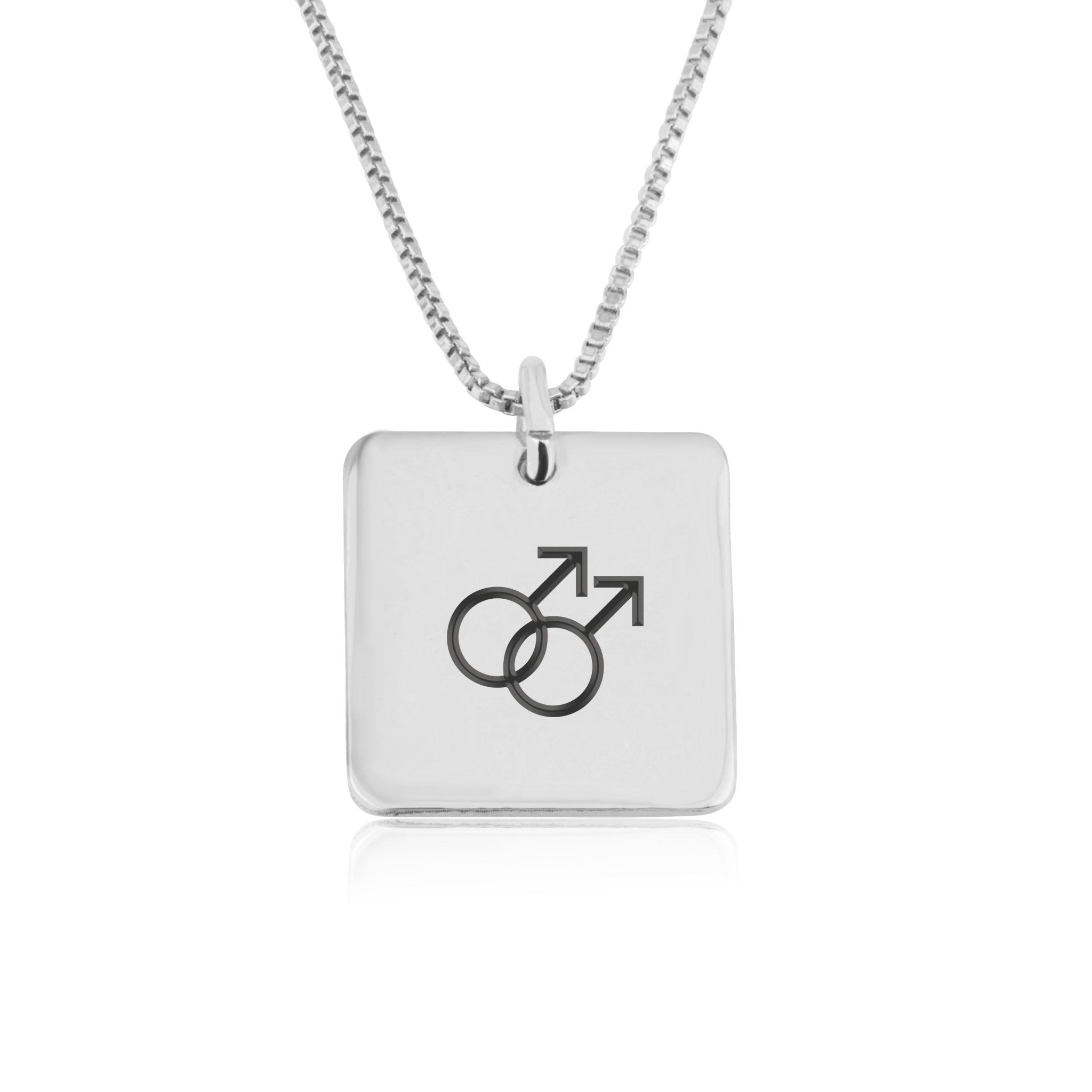 Gay Pride Necklace La Vie Bien Gay Pride Necklace