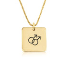 Gay Pride Necklace La Vie Bien Gay Pride Necklace