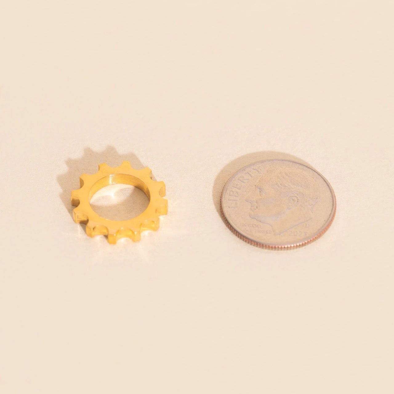 Gear Necklace Extender Charm by Oh Clementine