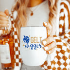 Gelt Digger Chanukah Wine Tumbler drinkware La Vie Bien Gelt Digger Chanukah Wine Tumbler