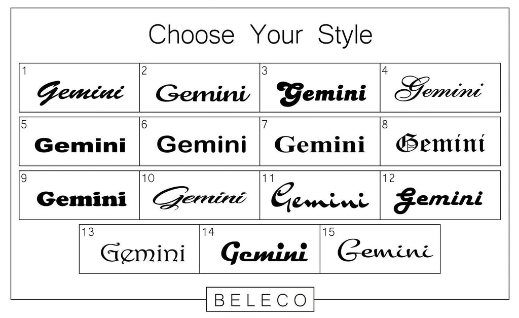 Gemini Engraved Cuff Bracelet La Vie Bien Gemini Engraved Cuff Bracelet
