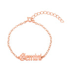 Gemini Script Bracelet
