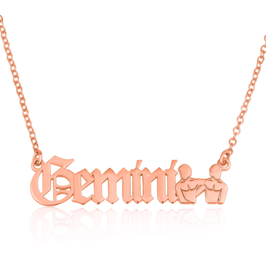 Gemini Symbol Necklace