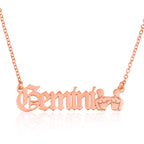 Gemini Symbol Necklace