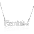 Gemini Symbol Necklace La Vie Bien Gemini Symbol Necklace