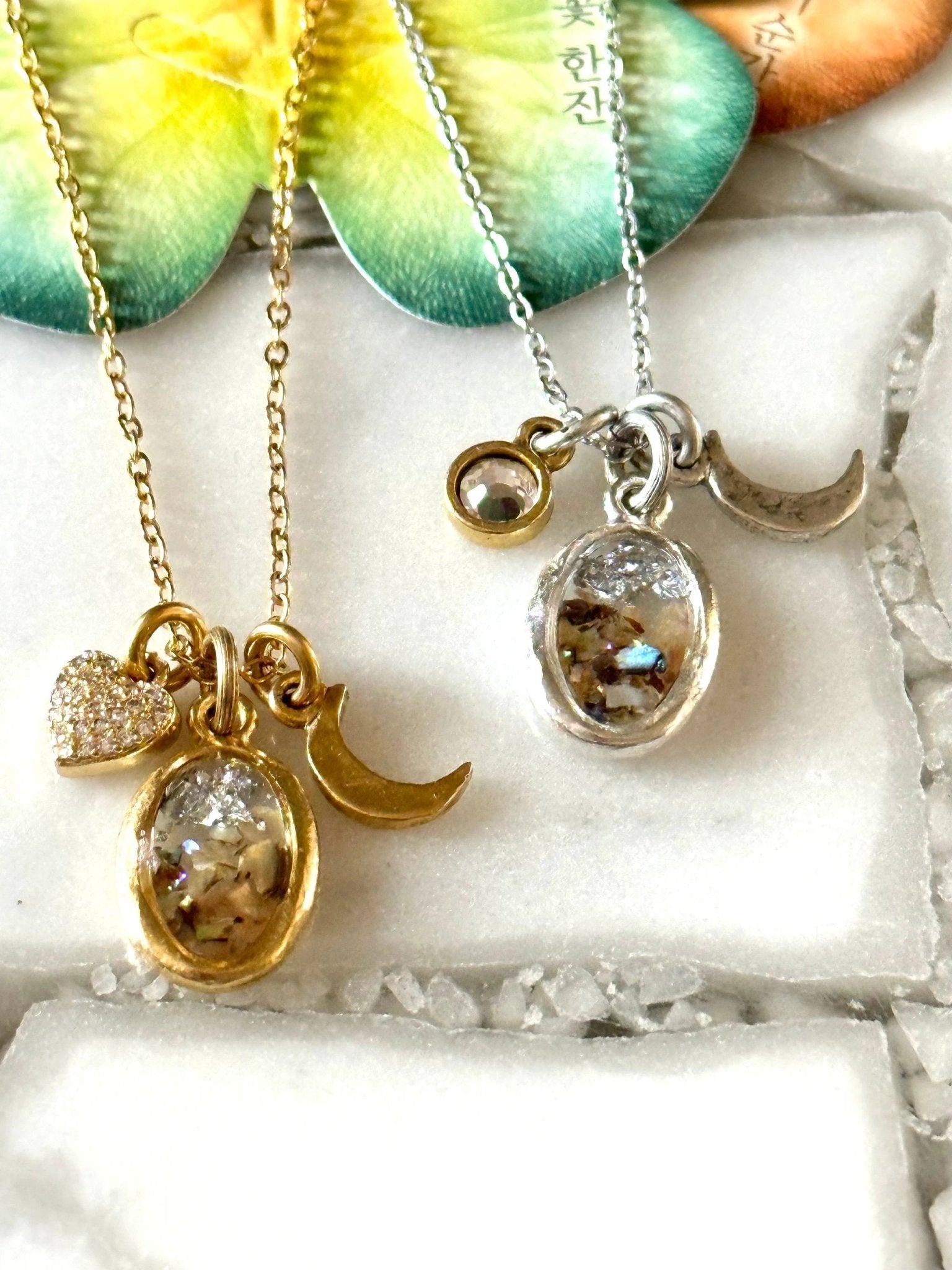 Gemstone Charm Necklace