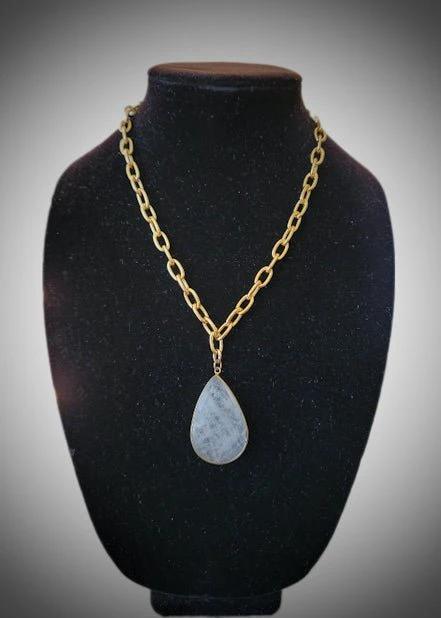 Gemstone Gold Chain Necklace