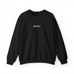 genau. Embroidered German Crewneck Sweatshirt, Minimal German Text, Small Chest Print Sweatshirt La Vie Bien genau. Embroidered German Crewneck Sweatshirt, Minimal German Text, Small Chest Print