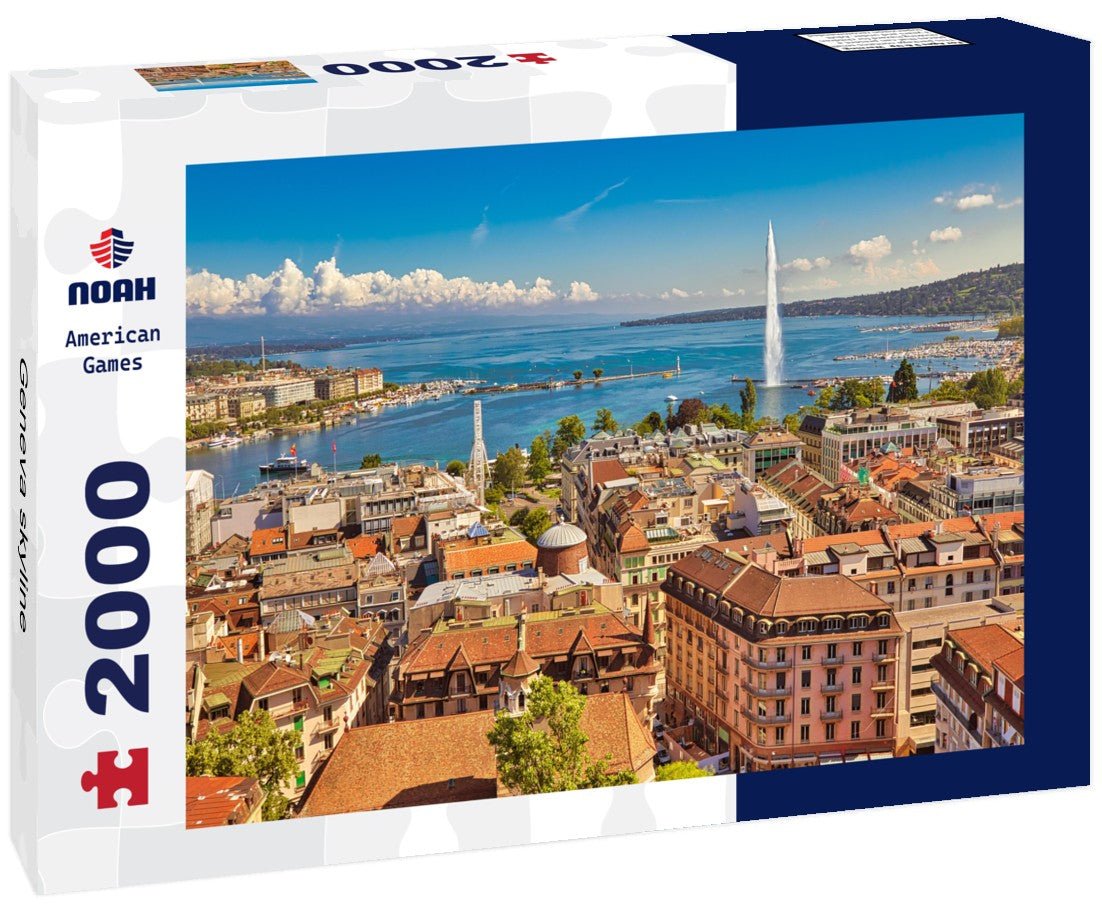 Geneva skyline 2000pc Puzzle La Vie Bien Geneva skyline 2000pc Puzzle