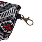 Geometric Boho Coin Purse with Lobster Clasp - Thailand Bags La Vie Bien Geometric Boho Coin Purse with Lobster Clasp - Thailand