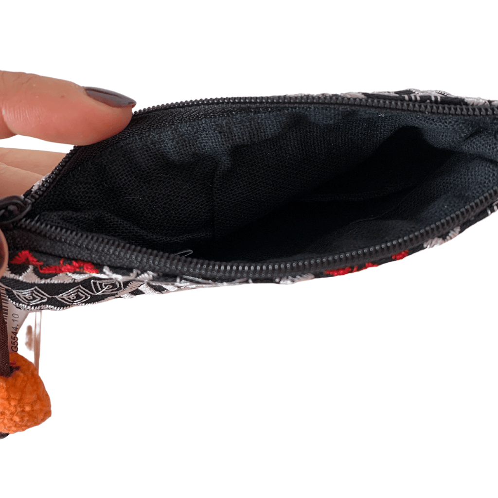 Geometric Boho Coin Purse with Lobster Clasp - Thailand Bags La Vie Bien Geometric Boho Coin Purse with Lobster Clasp - Thailand