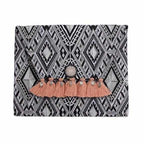 Geometric Clutch Bag With Tassels - Thailand Bags La Vie Bien Geometric Clutch Bag With Tassels - Thailand