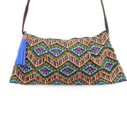 Geometric Crossbody Embroidered Bag - Thailand Bags La Vie Bien Geometric Crossbody Embroidered Bag - Thailand