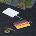 German Flag Personalized Card Holder, Custom Name Saffiano Leather Wallet Accessories La Vie Bien German Flag Personalized Card Holder, Custom Name Saffiano Leather Wallet