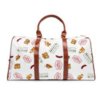 German goodies Waterproof Travel Bag, Oktoberfest Pretzel and Sausage Pattern Weekender Bags La Vie Bien German goodies Waterproof Travel Bag, Oktoberfest Pretzel and Sausage Pattern Weekender