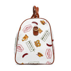 German goodies Waterproof Travel Bag, Oktoberfest Pretzel and Sausage Pattern Weekender Bags La Vie Bien German goodies Waterproof Travel Bag, Oktoberfest Pretzel and Sausage Pattern Weekender