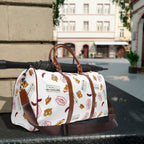 German goodies Waterproof Travel Bag, Oktoberfest Pretzel and Sausage Pattern Weekender Bags La Vie Bien German goodies Waterproof Travel Bag, Oktoberfest Pretzel and Sausage Pattern Weekender