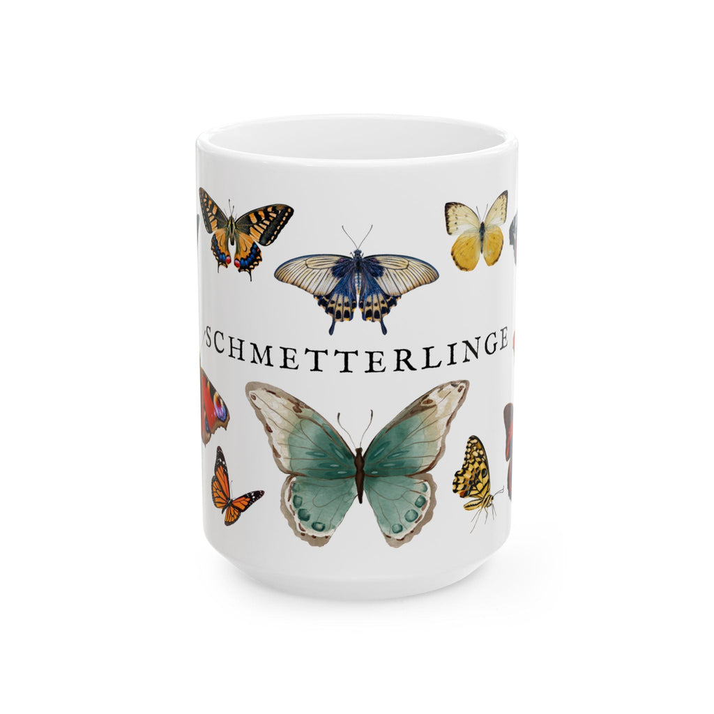German Schmetterlinge vintage Butterfly Species Ceramic Mug — Vintage style Illustration (11oz & 15oz) Mug La Vie Bien German Schmetterlinge vintage Butterfly Species Ceramic Mug — Vintage style Illustration (11oz & 15oz)