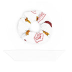 German themed Recycled Scrunchie - pretzels, Fernsehturm, beer steins, hats and Berlin stamp pattern La Vie Bien German themed Recycled Scrunchie - pretzels, Fernsehturm, beer steins, hats and Berlin stamp pattern