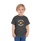 Gesunden Appetit Toddler Tee shirt with Cheeseburger by Printify