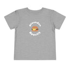 Gesunden Appetit Toddler Tee shirt with Cheeseburger by Printify