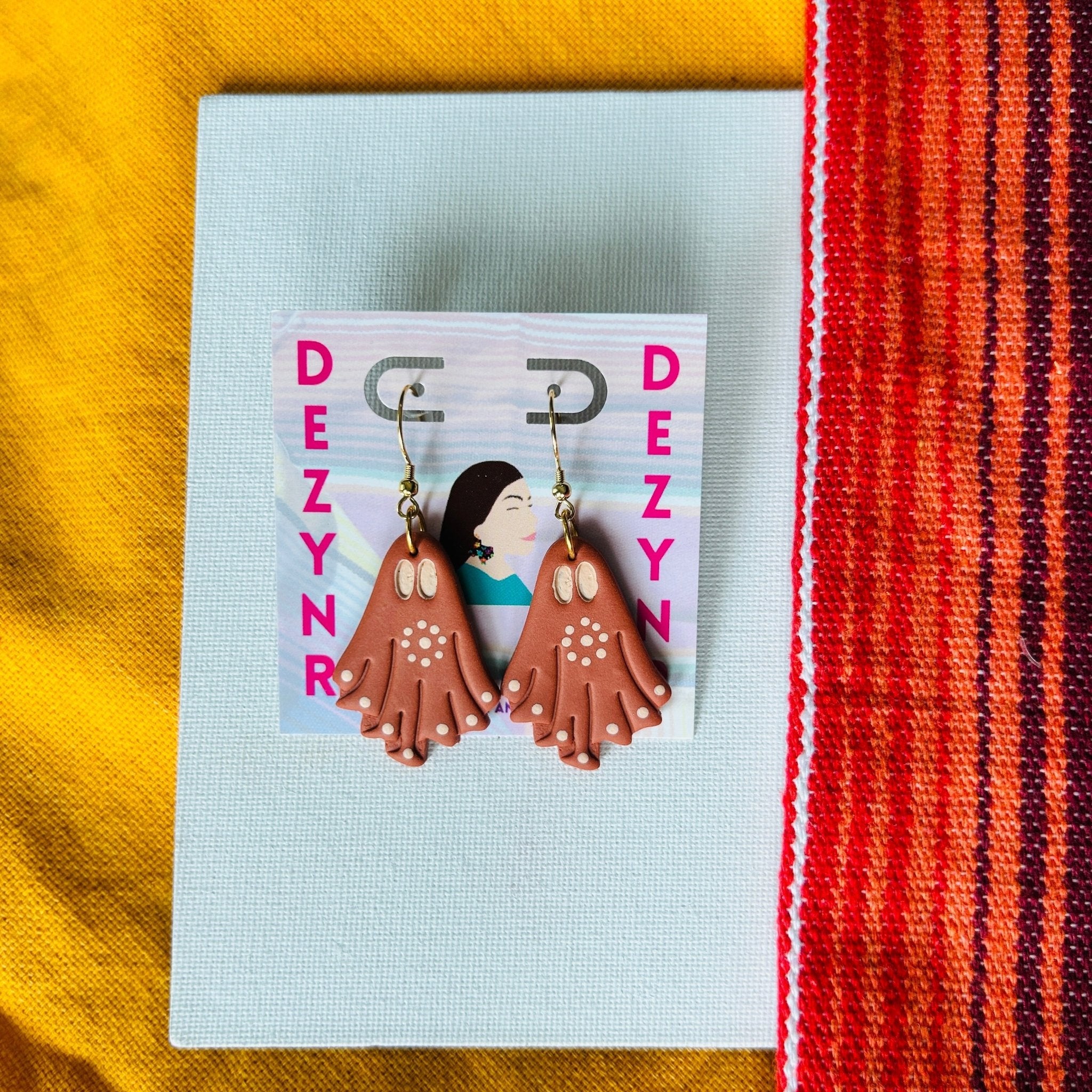 Ghosties de Barro Earrings La Vie Bien Ghosties de Barro