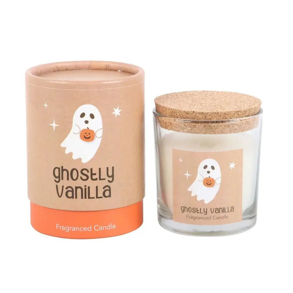 Ghostly Vanilla Halloween Candle La Vie Bien Ghostly Vanilla Halloween Candle