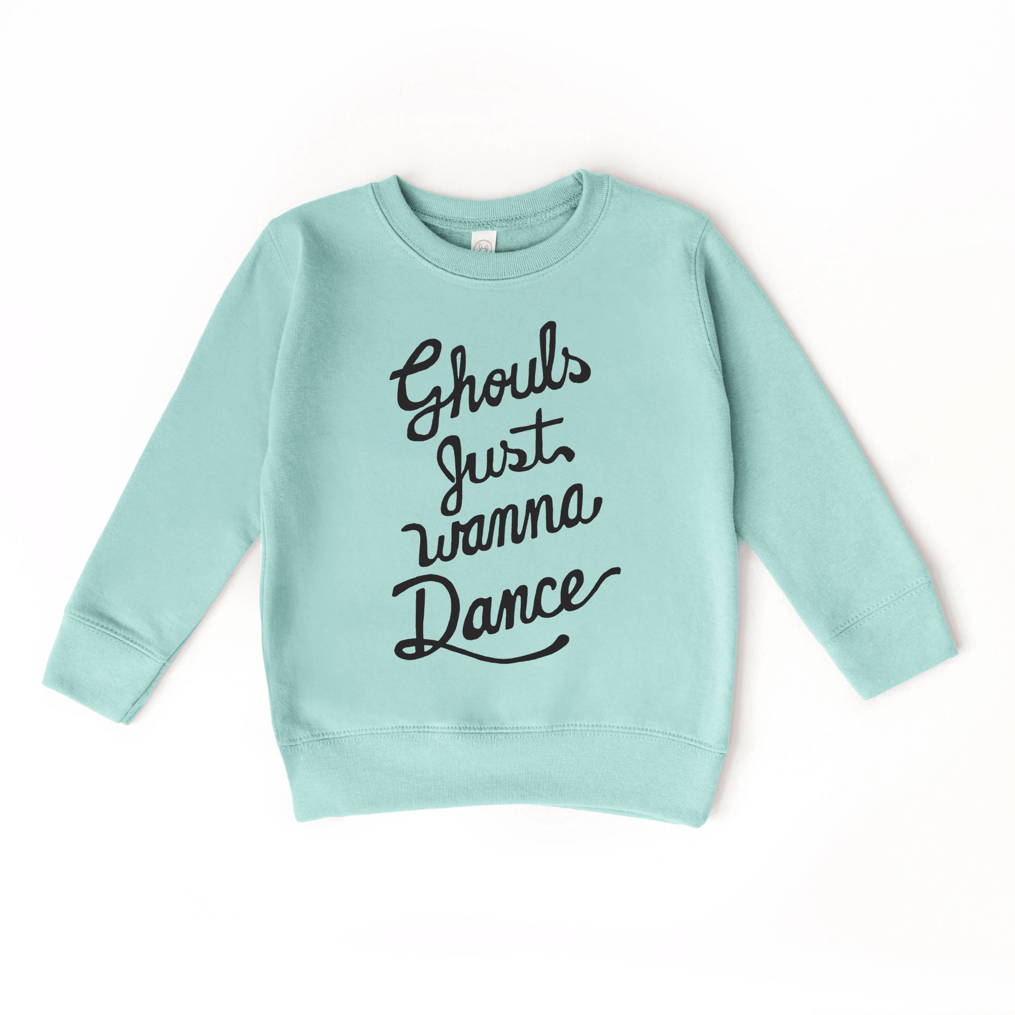 Ghouls Just Wanna Dance toddler and youth sweatshirt, Halloween collection by Benny and Ray Apparel