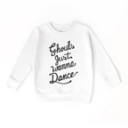 Ghouls Just Wanna Dance toddler and youth sweatshirt, Halloween collection by Benny and Ray Apparel