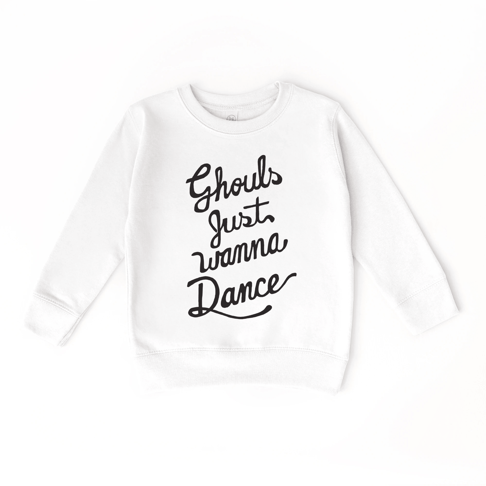Ghouls Just Wanna Dance toddler and youth sweatshirt, Halloween collection by Benny and Ray Apparel