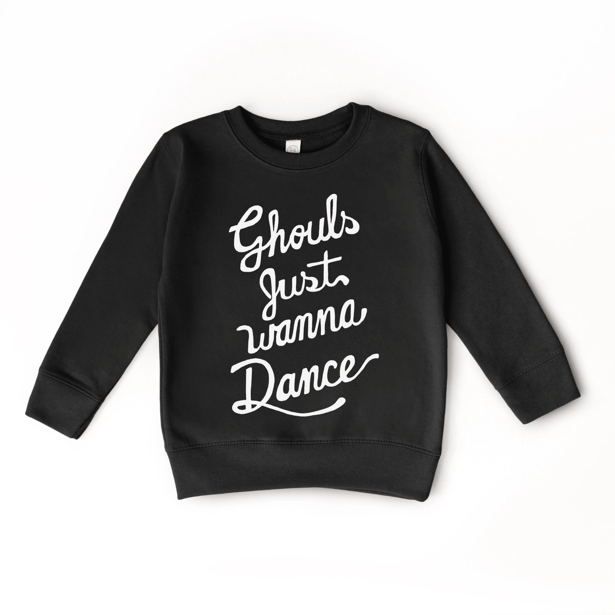 Ghouls Just Wanna Dance toddler and youth sweatshirt, Halloween collection by Benny and Ray Apparel