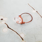 Giant Herkimer Diamond Wire Wrapped Ring Finger Rings La Vie Bien Giant Herkimer Diamond Wire Wrapped Ring
